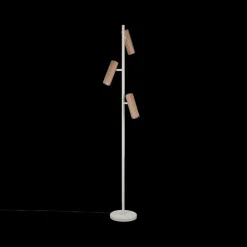 Vloerlamp SOKA 3Del. Metaal Coffee