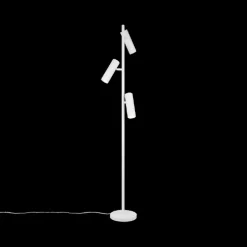 Vloerlamp SOKA 3Del. Metaal Wit