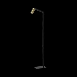 Vloerlamp SYBIL Zwart/Goud