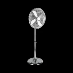 Vloerventilator YSTADT Metaal Chroom