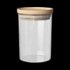 Voorraadpot BJORN Glas Hout 600ml