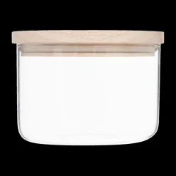 Voorraadpot BJORN Glas Hout 650ml