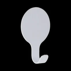 Wandhaak CROCHI Rond Wit