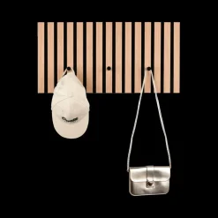 Wandkapstok GRACE 3 haken Naturel