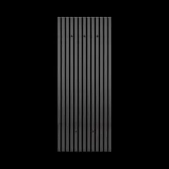 Wandkapstok GRACE 5 haken Zwart