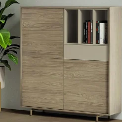 Wandkast PUERTO B123 Misty Oak