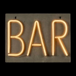 Wandlamp BAR Neon Geel