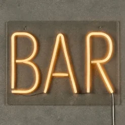 Wandlamp BAR Neon Geel