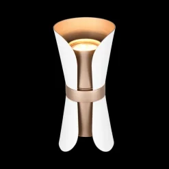 Wandlamp COAT Met. Wit/Coffee