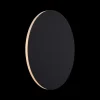 Wandlamp EKLYPS Ø25cm Zwart