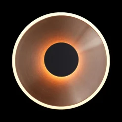 Wandlamp ENSO Ø35 Zwart/Brons
