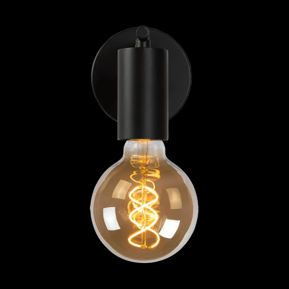 Wandlamp LEANNE Zwart