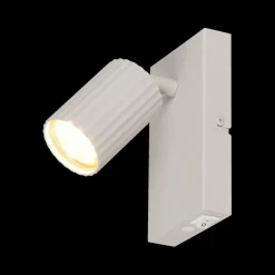 Wandlamp SOKA 1Del. Metaal Warm Grijs