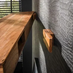 Wandplank MARIOLA Massief acacia naturel 150x25