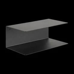 Wandplank (Metaal Zwart), B35-H14-D20