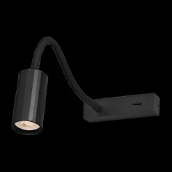 Wandspot ORYX Flexibel Zwart