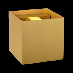 Wandspot XIO Vierkant Mat Goud