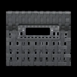 Wasmand KRITT Rotan 45L Grijs