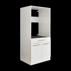 Wasruimteset LAUNDRY: Wasmachinekast laag X2 + Opzetkast breed X2 + Linnenkast + Opzetkast smal