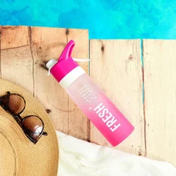 Waterfles FRESH & FUN 70cl met nevelfunctie Ass.