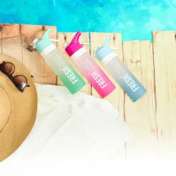 Waterfles FRESH & FUN 70cl met nevelfunctie Ass.