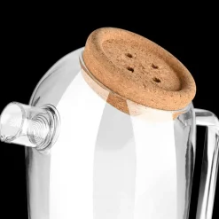 Waterkan TYMON 1.2L Glas met Deksel