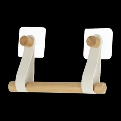 WC-Rolhouder TAINE Bamboe/Wit