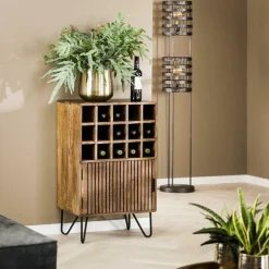 Wijnkast VIENNA Mango B56