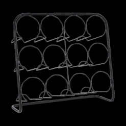 Wijnrek CHEERS 12F. Met. Zwart