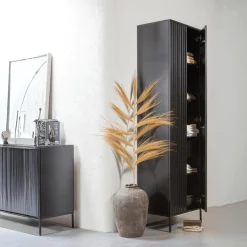 Woood Bergkast GRAVURE Zwart B60