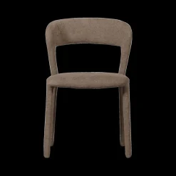 Woood Stoel NOBLE Stof Taupe