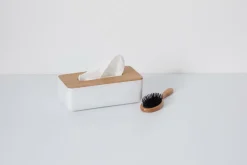 Zakdoekdoos SINDRE Bamboe Wit