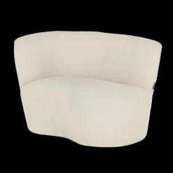 Zitbank links ANDRIS Bouclé Crème