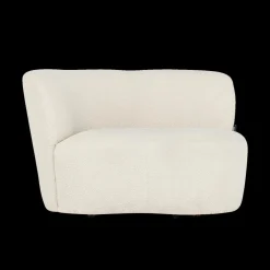 Zitbank links ANDRIS Bouclé Crème